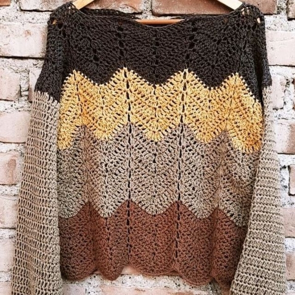 Granny square cardigan - Picture 4 of 10